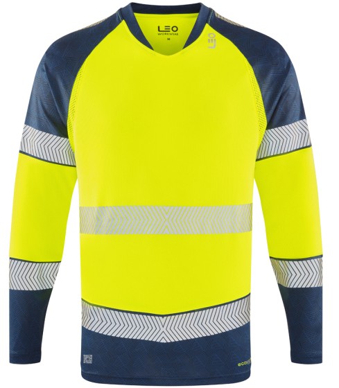 Ruda Leo EcoViz Performance+ Dual Colour Long Sleeved T-Shirt