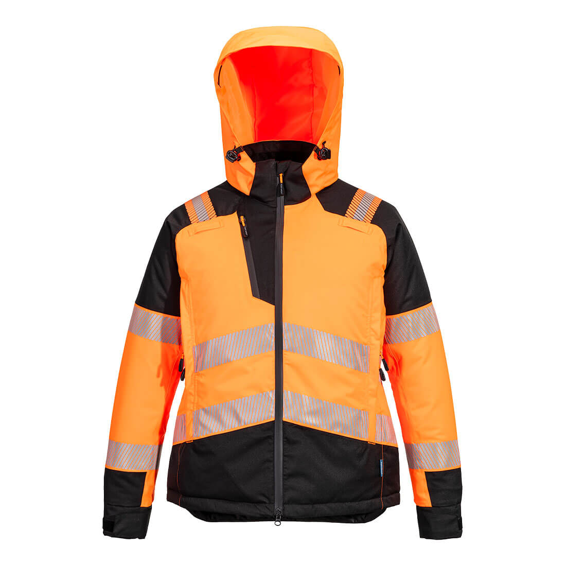 T162 - PW3 Hi-Vis Women's Winter Waterproof Jacket - Image 2