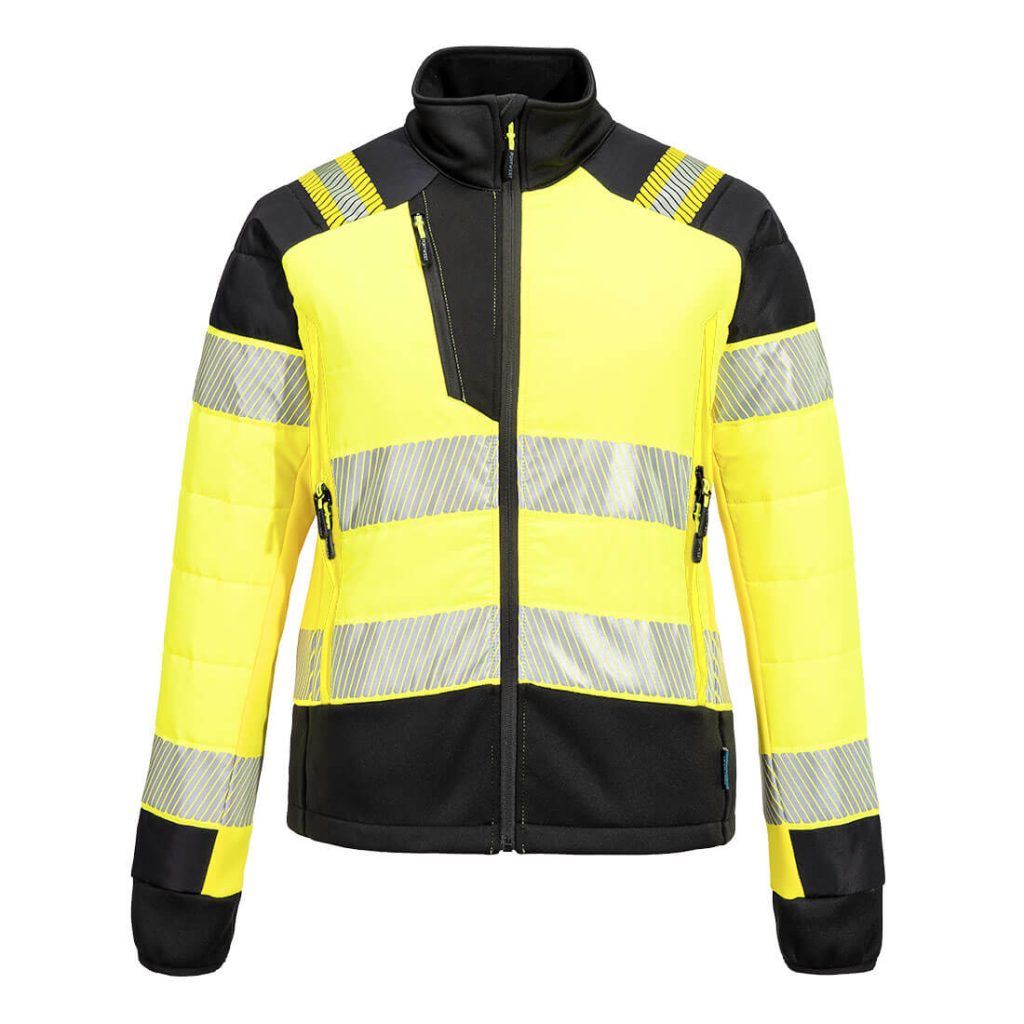 T171 - PW3 Women's Hi-Vis Hybrid Baffle Jacket